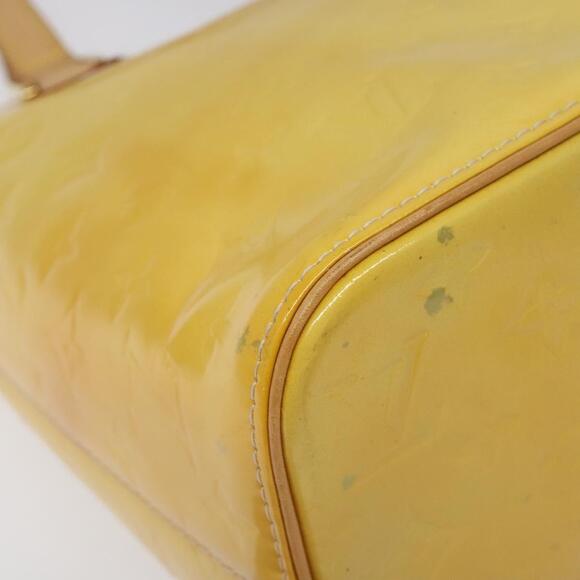 LOUIS VUITTON Monogram Vernis Houston Hand Bag Gris M91053 - Picture 14 of 16